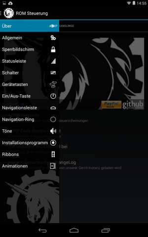 Hier findet der Nutzer zahlreiche Einstellungsm&ouml;glichkeiten zu den unterschiedlichsten Teilen der Benutzeroberfl&auml;che. (Screenshot: Golem.de)